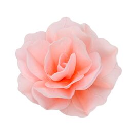 FLOR DE PAPEL COMESTIBLE FUNCAKES - ROSA PASTELLA ROSA GRANDE