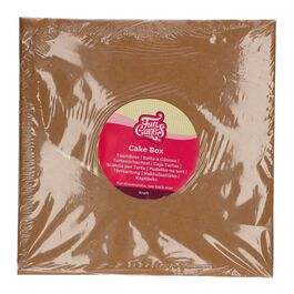 CAJA PARA TARTA KRAFT FUNCAKES - 25 CM