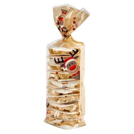 10 BOLSAS PARA DULCES NAVIDAD - RENOS (12 X 27,5 CM)