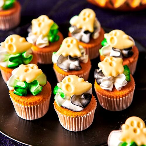 DECORACIONES DE CHOCOLATE FUNCAKES - FANTASMAS BLANCOS