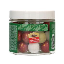 PERLAS DE CHOCOLATE CRUJIENTES WILTON - COZY CHRISTMAS (100 G)