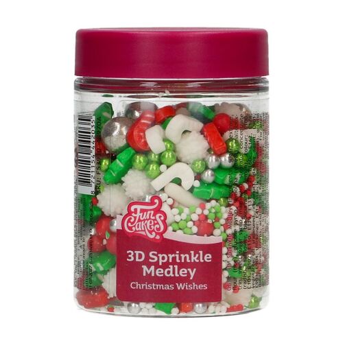 SPRINKLES 3D FUNCAKES - CHRISTMAS WISHES (70 G)