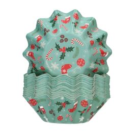 CAPSULAS CUPCAKES PARA HORNEAR "BLOOM" FUNCAKES - NAVIDAD