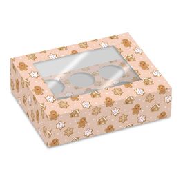 SET 2 CAJAS PARA 6 CUPCAKES SIMPLY MAKING - MUÑECOS DE JENGIBRE