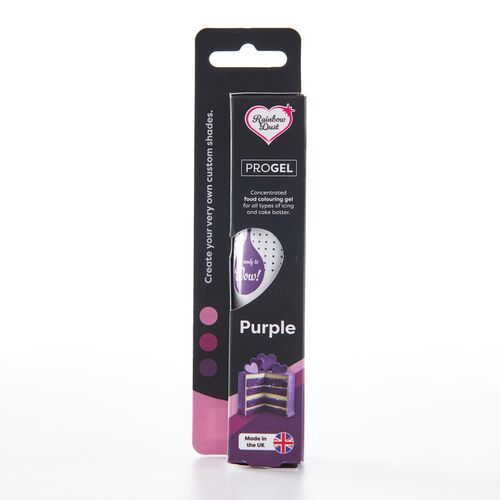 COLORANTE EN GEL "PROGEL" RAINBOW DUST - PURPLE / PURPURA 25 G