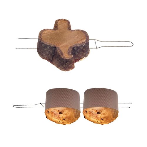 TENEDOR PINCHO PARA ENFRIAR PANETTONES (52 CM) 2 PUNTAS - DECORA