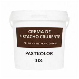 CREMA DE PISTACHO CRUNCHY (12 %) PASTKOLOR - 3 KG