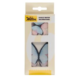 MARIPOSAS COMESTIBLES DE OBLEA WILTON - COLORES PASTEL