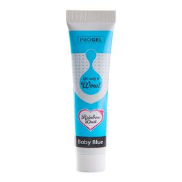 COLORANTE EN GEL "PROGEL" RAINBOW DUST - BABY BLUE / AZUL BEBE 25 G
