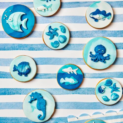 FONDANT FUNCAKES - AZUL "BELLA" 250 G