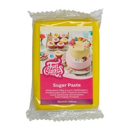 FONDANT FUNCAKES - AMARILLO ELECTRICO 250 G