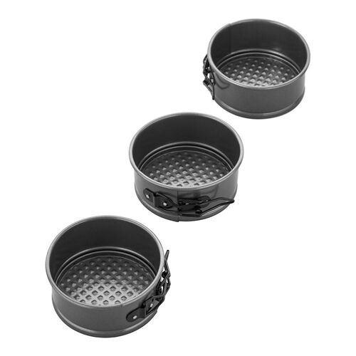 SET 3 MINI MOLDES METALICOS DESMONTABLES WILTON