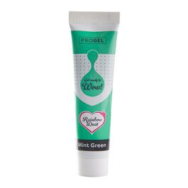 COLORANTE EN GEL "PROGEL" RAINBOW DUST - MINT GREEN / VERDE MENTA 25 G