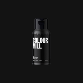 [P. CADUC.] COLORANTE EN GEL COLOUR MILL. - NEGRO / BLACK (20 ML)