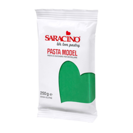 [P. CADUC.] PASTA DE MODELAR SARACINO - VERDE 250 G