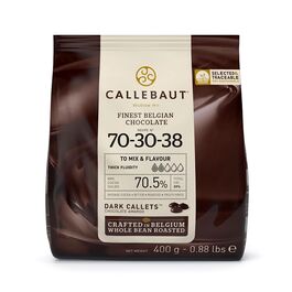 CALLETS DE CHOCOLATE EXTRA NEGRO (70,5%) CALLEBAUT - 400 G