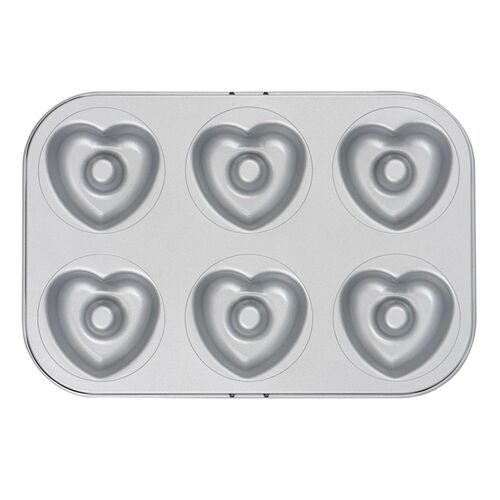 MOLDE DE ACERO DONUTS CORAZON DECORA - Ø 7,5 CM