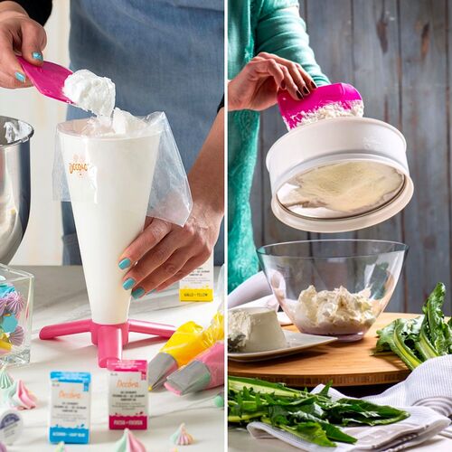 SET 2 ESPATULAS CON ANGULO DECORA