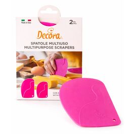 SET 2 ESPATULAS CON ANGULO DECORA