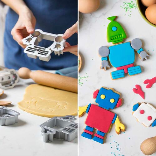 CORTADORES PARA GALLETAS ROBOT – DECORA