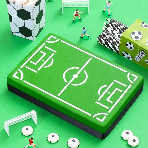 PLANTILLA DECORATIVA PARA TARTAS CAMPO DE FUTBOL – DECORA