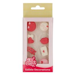 DECORACIONES DE AZUCAR FUNCAKES - LOVE